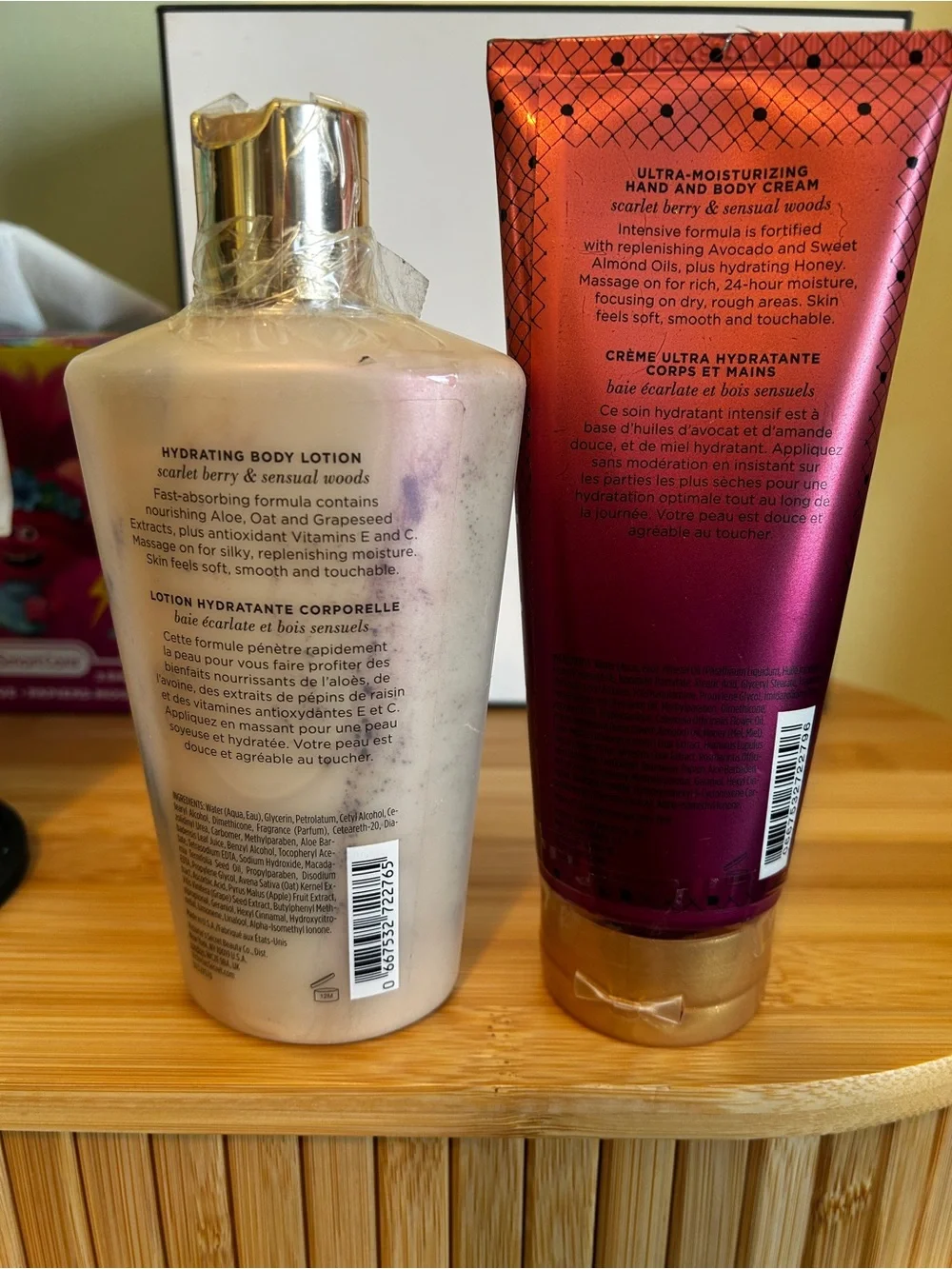 Victoria's Secret Midnight Exotics Deep Berry Lotion & Cream - Pink